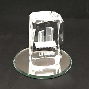 Brand New Luxury Boxed 3D Laser Etched Glass Cube (Toronto)